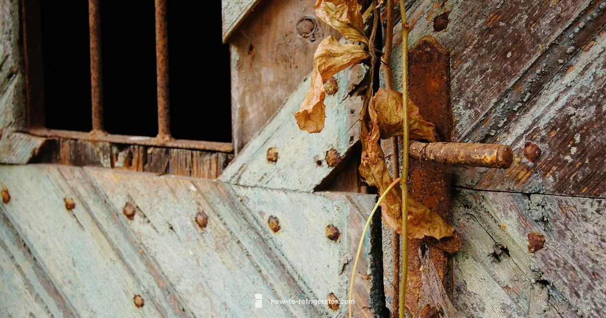 Rust Fix for Door Rust Fix for Door - How To Refrigerator