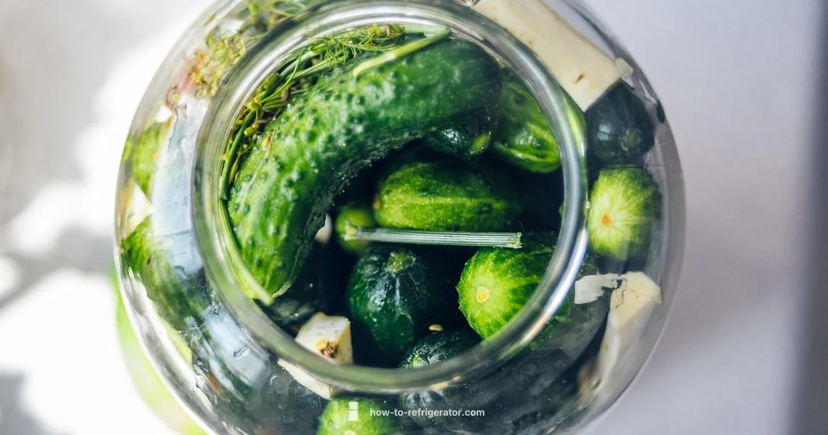 Easy Fridge Pickles - How To Refrigerator