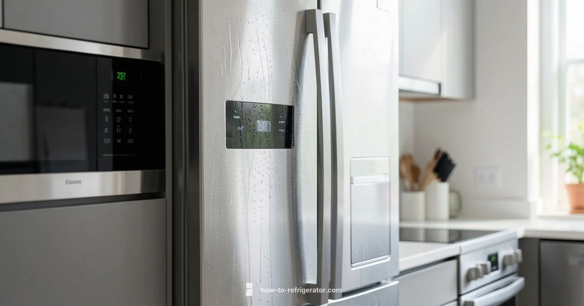Fridge Condensation Fix - How To Refrigerator