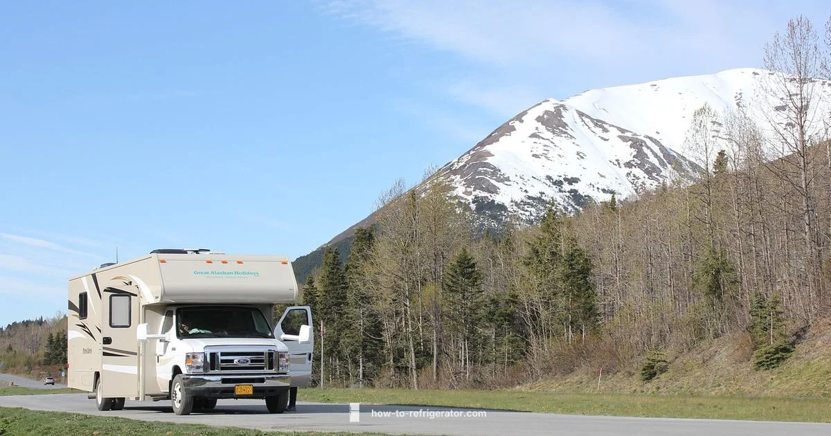 Propane Fridge on Road - How To Refrigerator