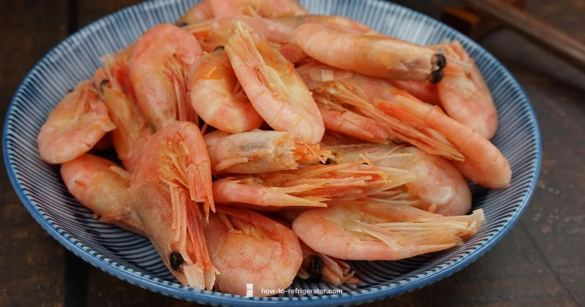 Shrimp in Fridge - How To Refrigerator