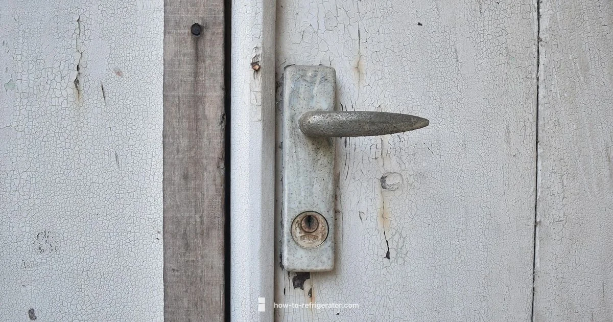Door Handle Repair - How To Refrigerator