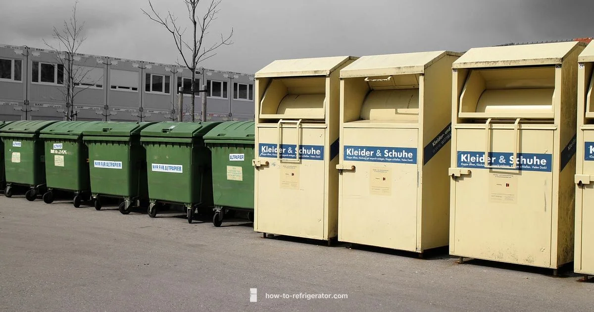 Disposal Near Me - How To Refrigerator