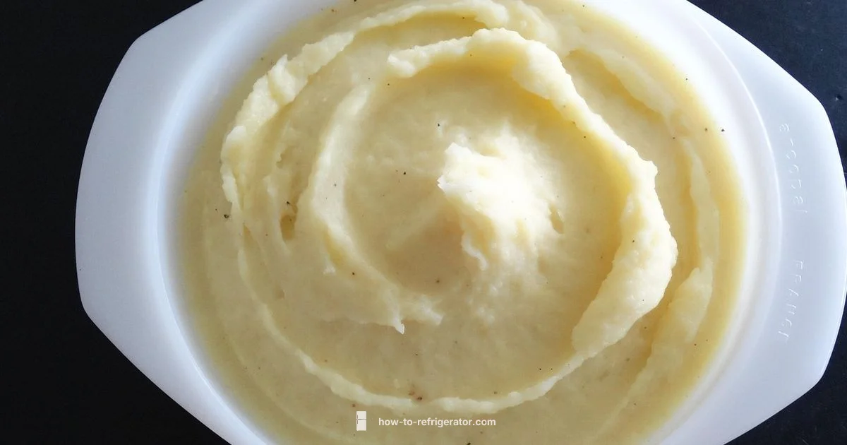 Fridge Mashed Potatoes - How To Refrigerator