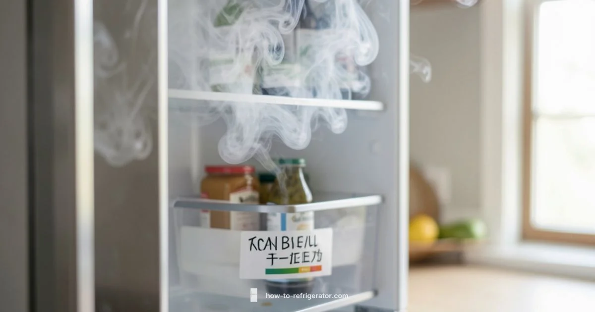 Gas Smell From Fridge - How To Refrigerator