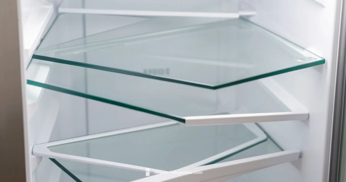 Glass Shelf Removal - How To Refrigerator