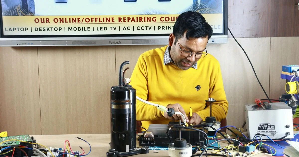 LG Repair Technician - How To Refrigerator