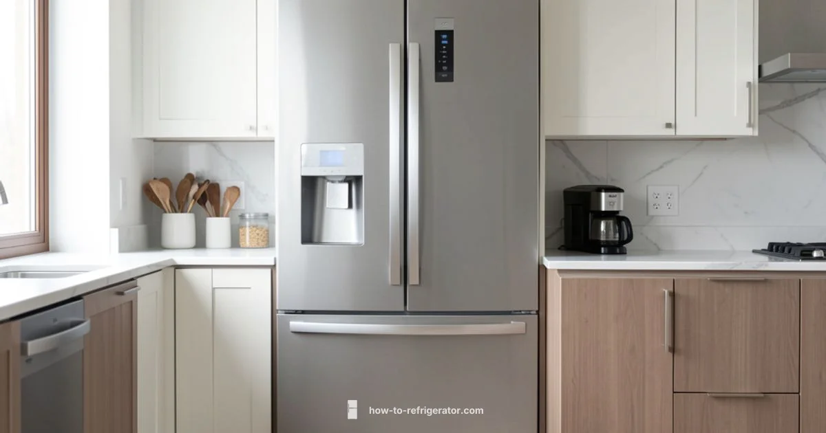 Slate GE Finish - How To Refrigerator