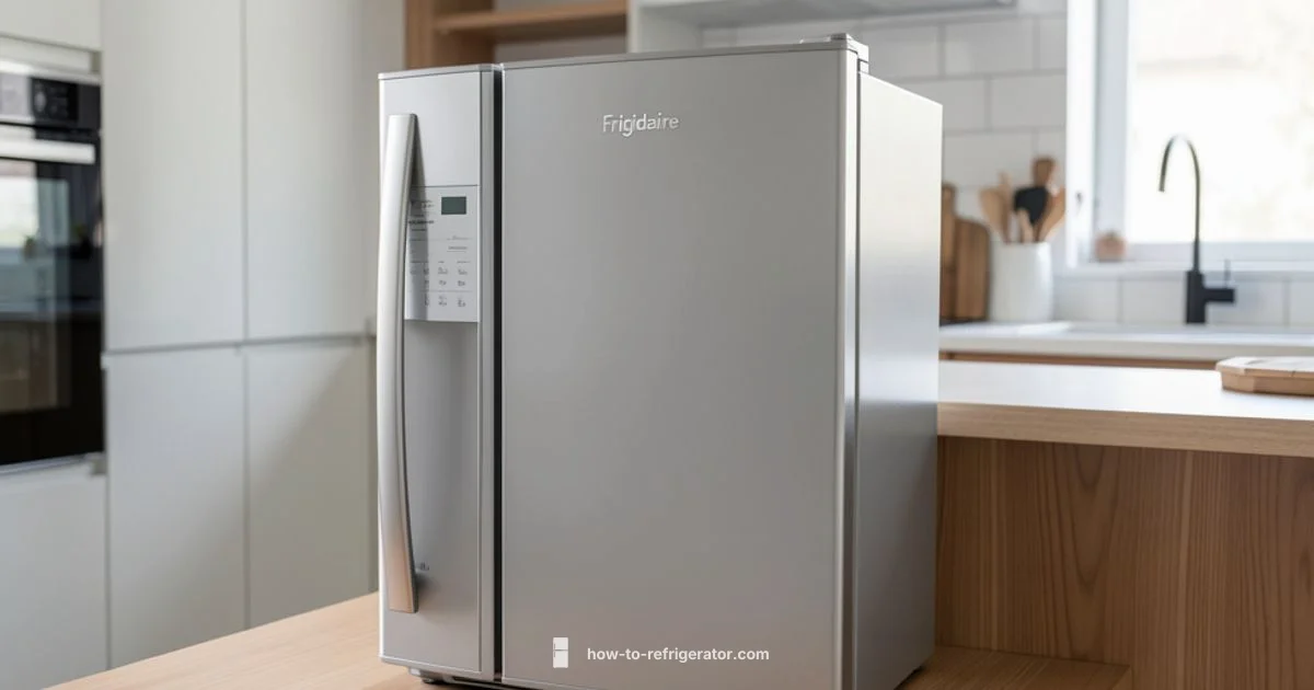 Compact Frigidaire Fix - How To Refrigerator