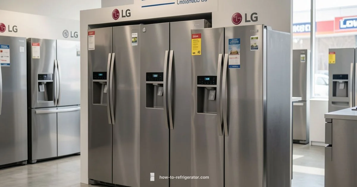 Lowe's LG Refrigerator - How To Refrigerator