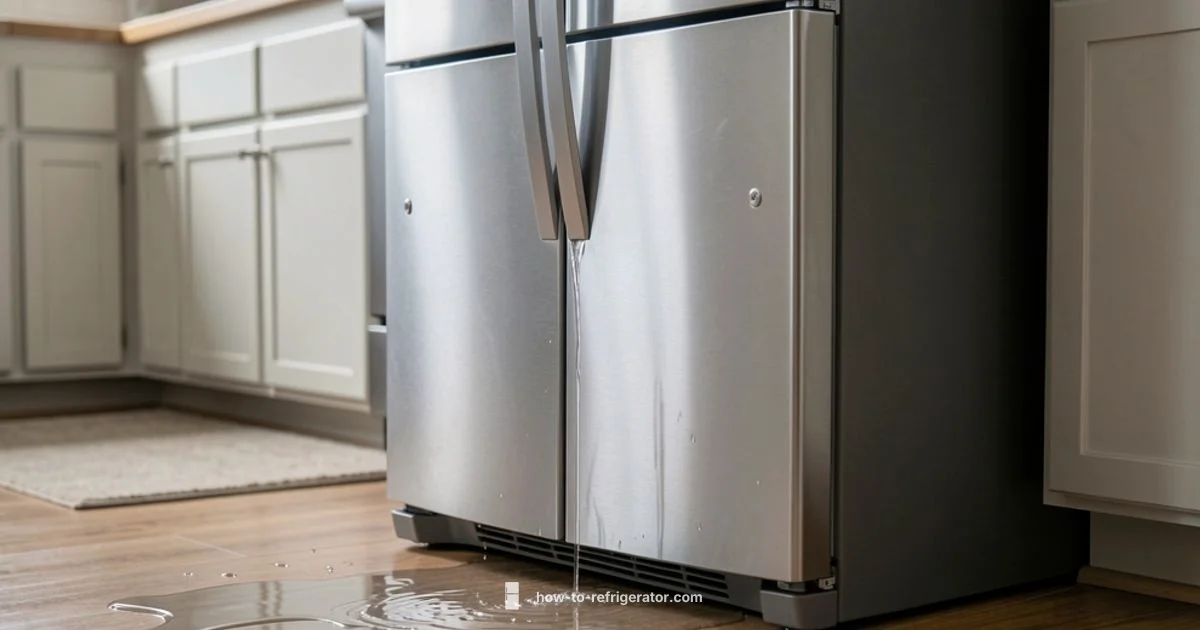 Leak Fix Guide - How To Refrigerator