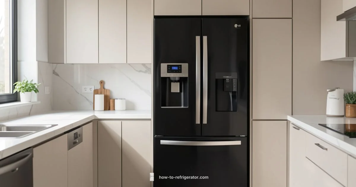 LG Black Stainless Finish LG Black Stainless Finish - How To Refrigerator