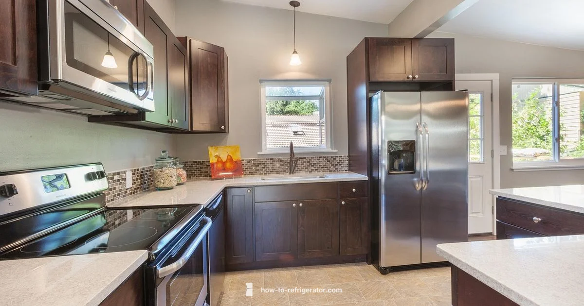 Counter Depth Look - How To Refrigerator