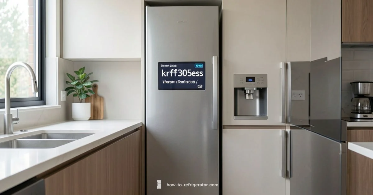 Krff305ess Error - How To Refrigerator