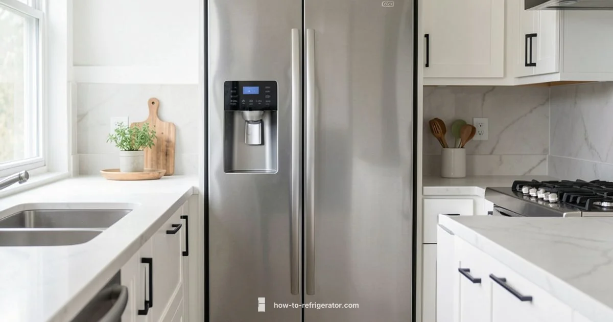 GE French Door Counter Depth - How To Refrigerator