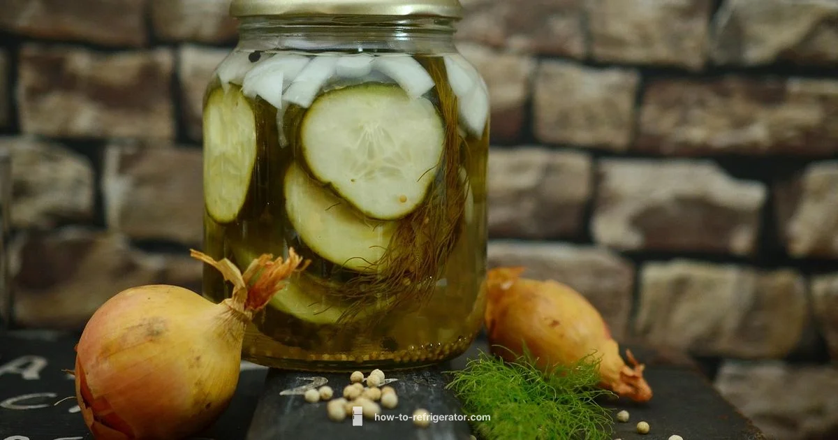 Fridge Pickles - How To Refrigerator