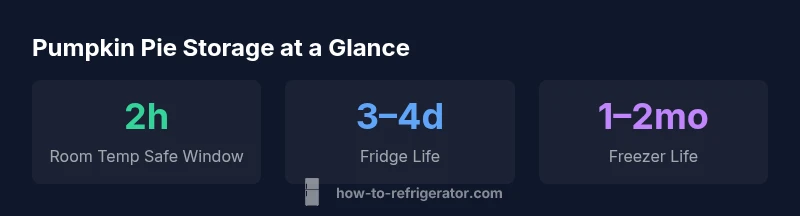 infographic showing room temperature safety window, fridge life, freezer life