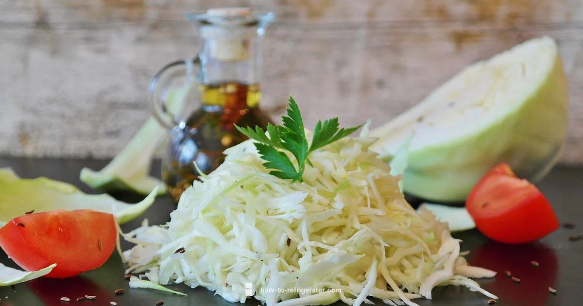 Coleslaw Freshness - How To Refrigerator