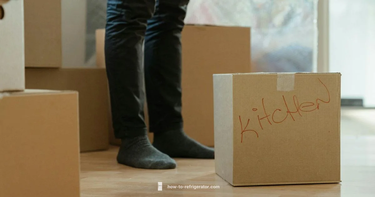 Boxed Fridge Move - How To Refrigerator