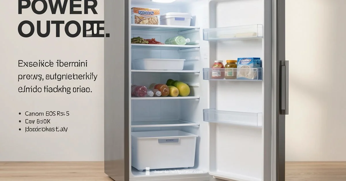 Outage Guide - How To Refrigerator