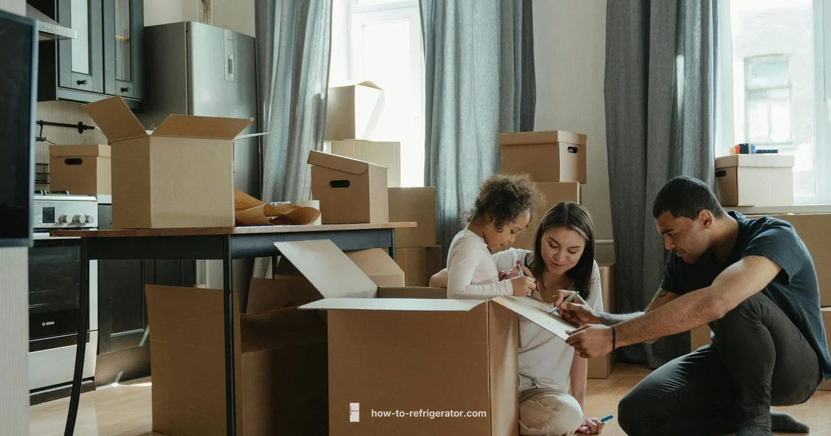 Move Fridge Safely - How To Refrigerator