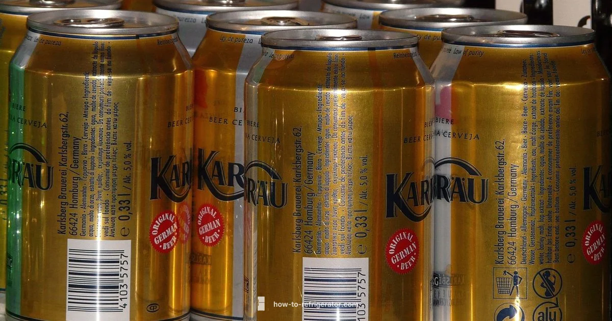 Canned drinks chill Canned drinks chill - How To Refrigerator